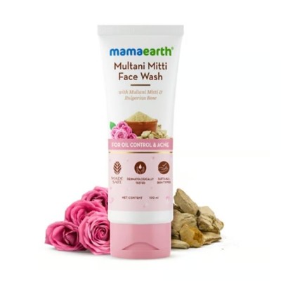 Mamaearth Multani Mitti Face Wash (100ml)