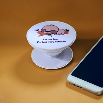 POP Socket - (Antics Printed Design Mobile Holder) Relax